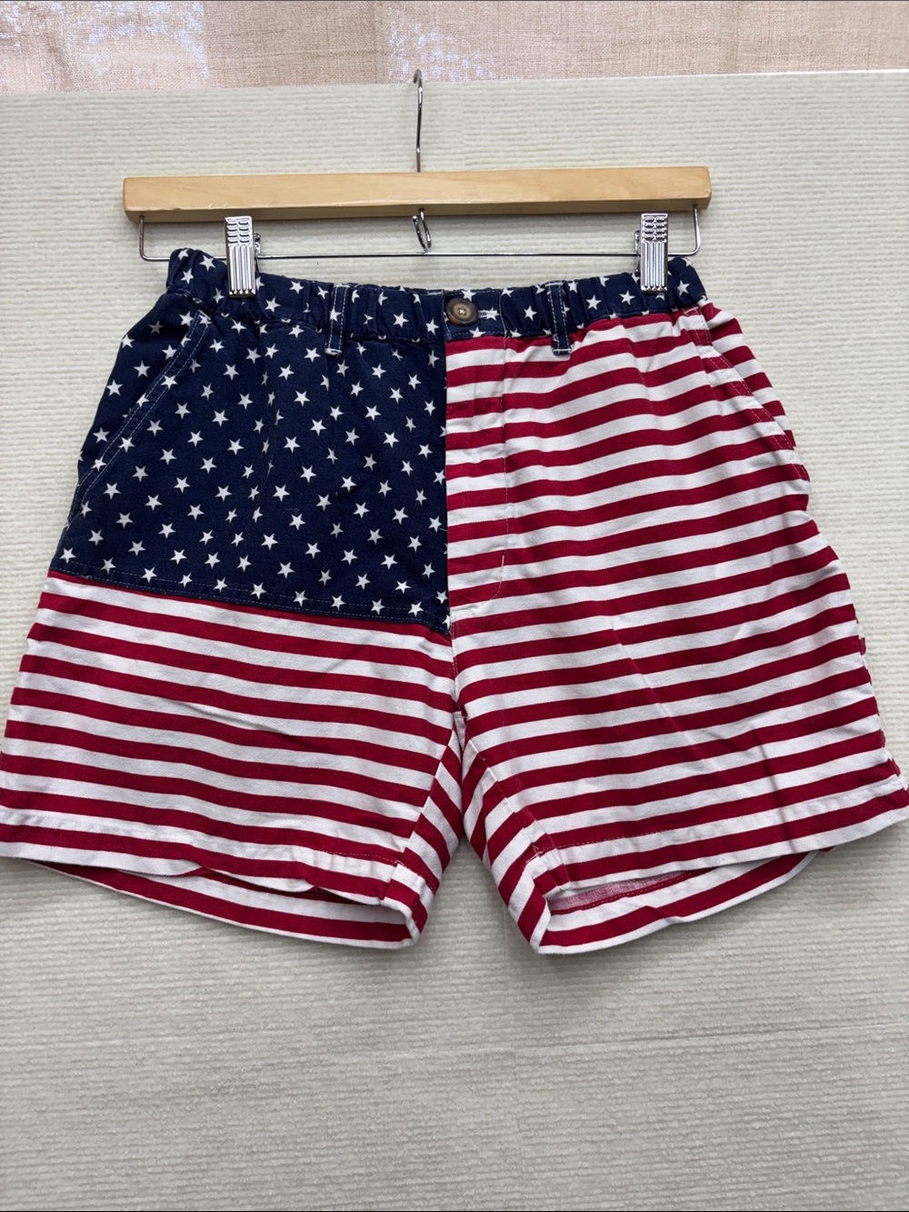 chubbies American Flag Shorts - Red, White & Blue